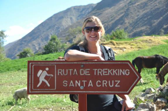 Início do Trekking de Santa Cruz, na região da Cordillera Blanca, próximo à Huaraz - Peru